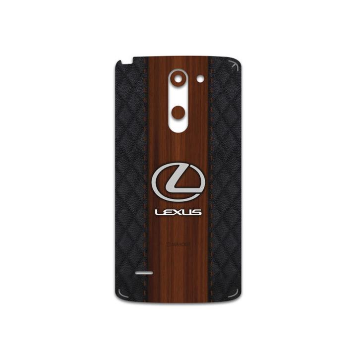 برچسب پوششی ماهوت مدل Lexus مناسب برای گوشی موبایل ال جی G3 Stylus MAHOOT  Lexus Cover Sticker for LG G3 Stylus